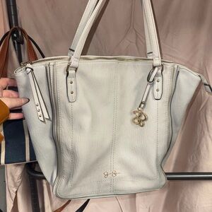 Jessica Simpson Celina Bag !! In the color gray with beautiful inside fabric